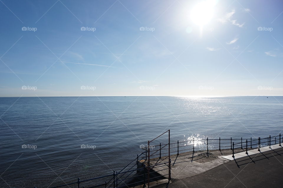 sun reflection on water