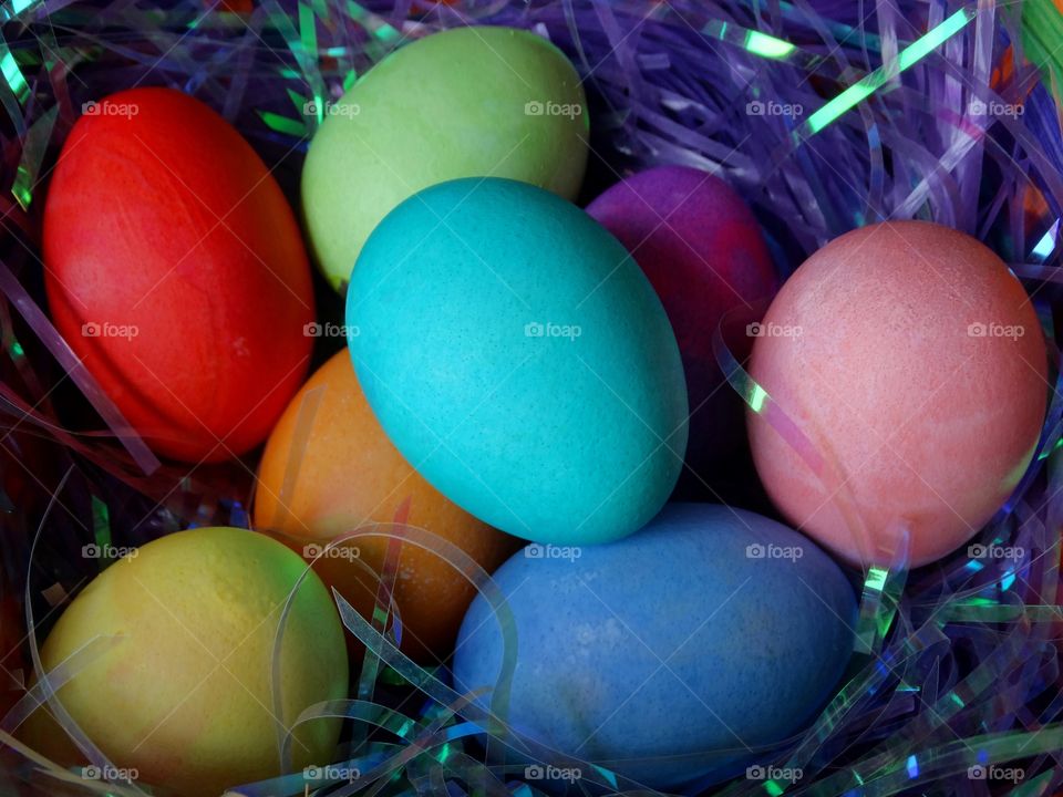 Colorful Easter Eggs