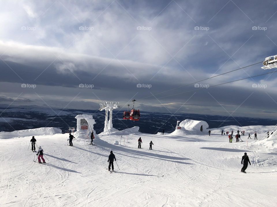 Alpine skiing in Åre