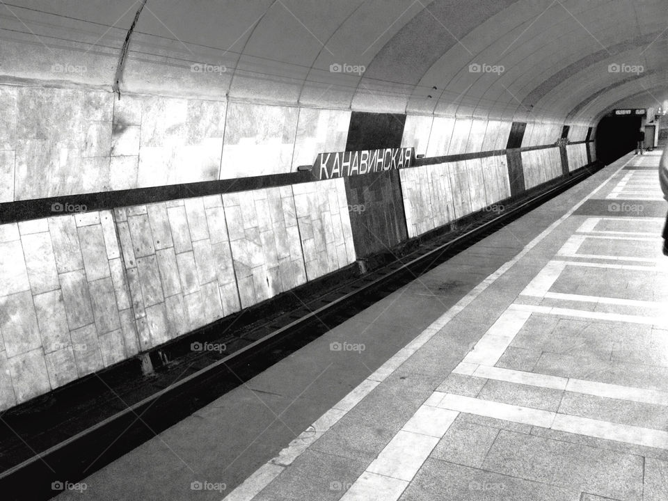 city white black station by penguincody