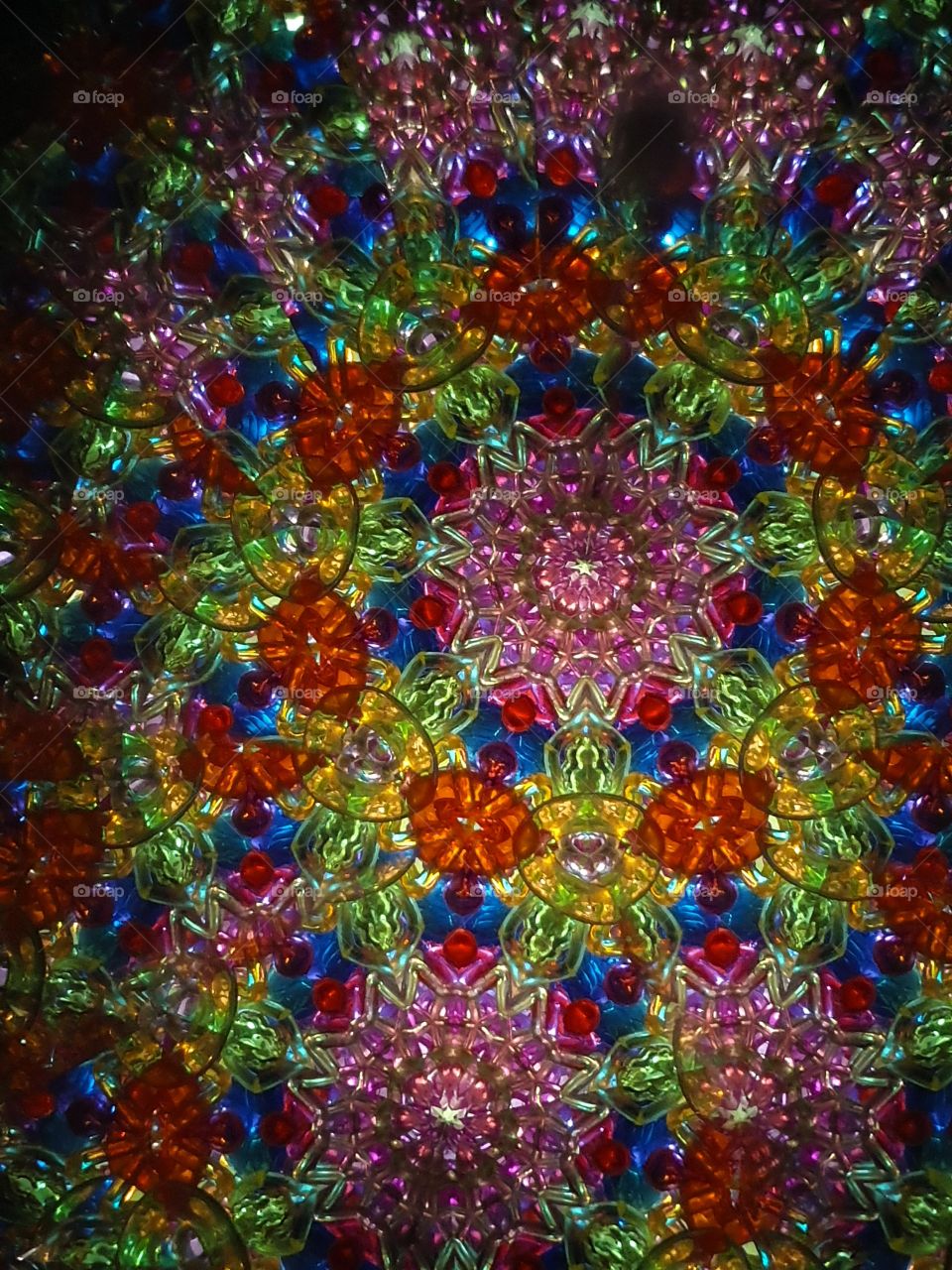 kaleidoscope flower patterns