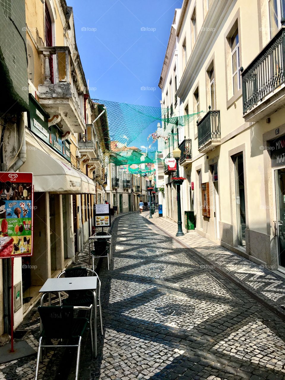 Traditional alley in Aveiro 