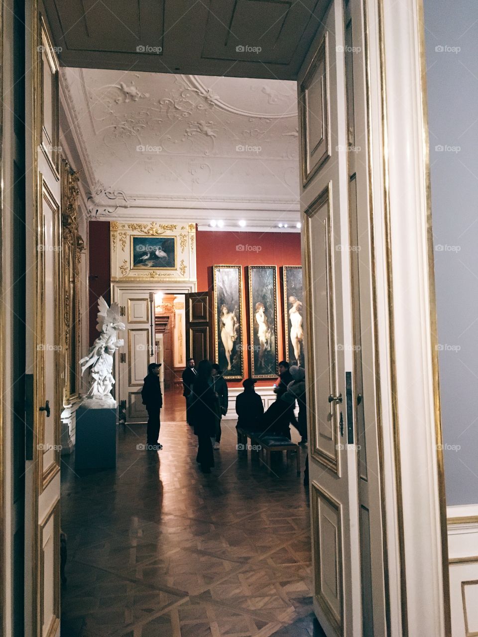 Belvedere gallery in Vienna, Austria.