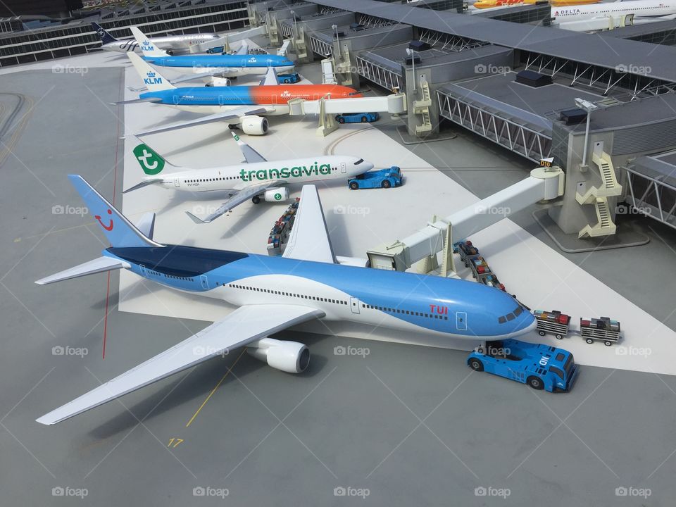 Miniature of an airport