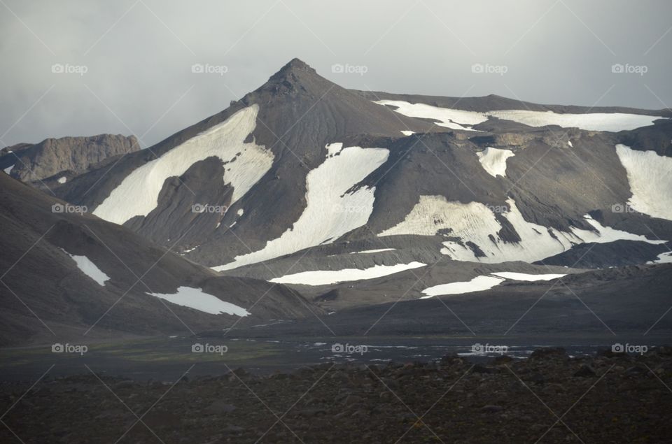 Snow, Mountain, Ice, Landscape, No Person