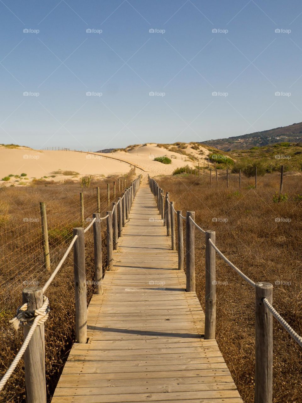 the way to the beach