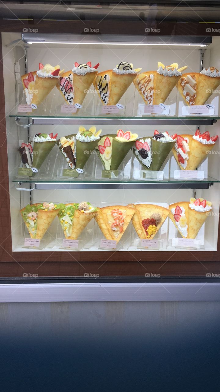 Japanese crepes 