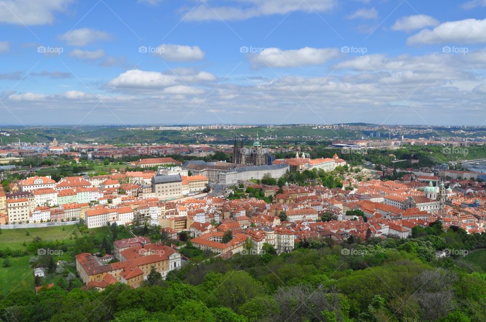 Prague view 