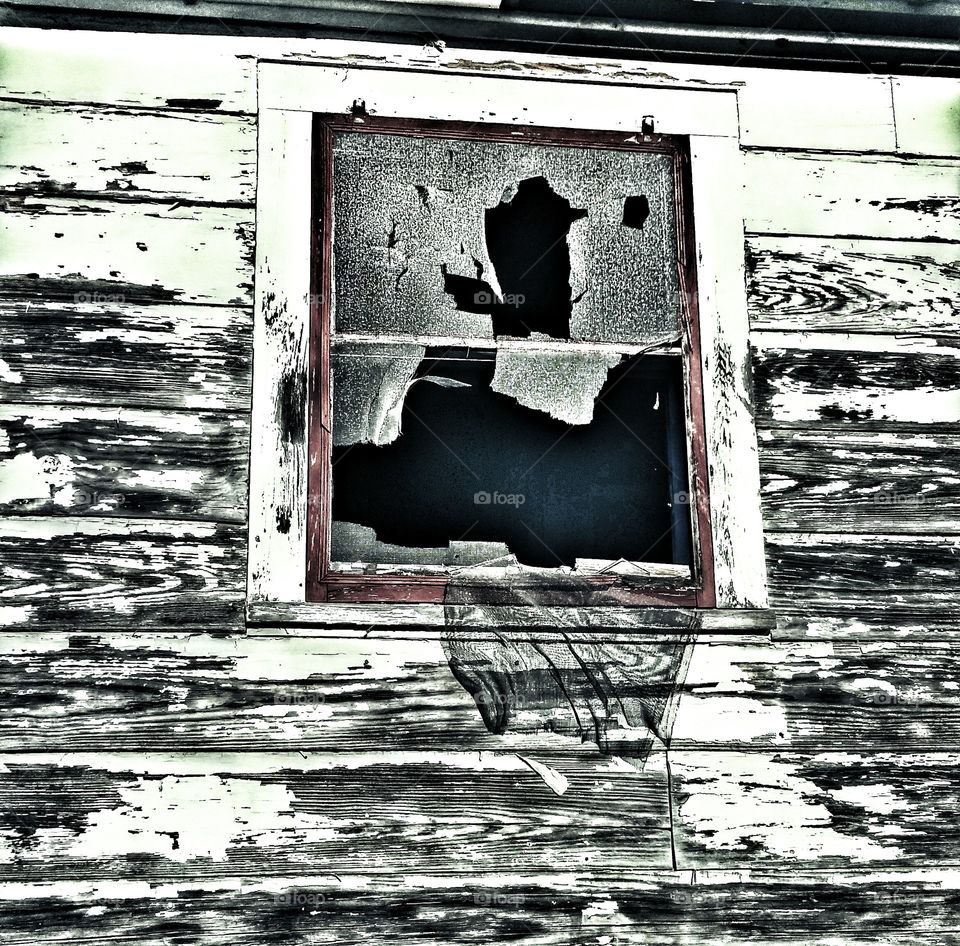 Abandoned, Wood, Wooden, Window, House