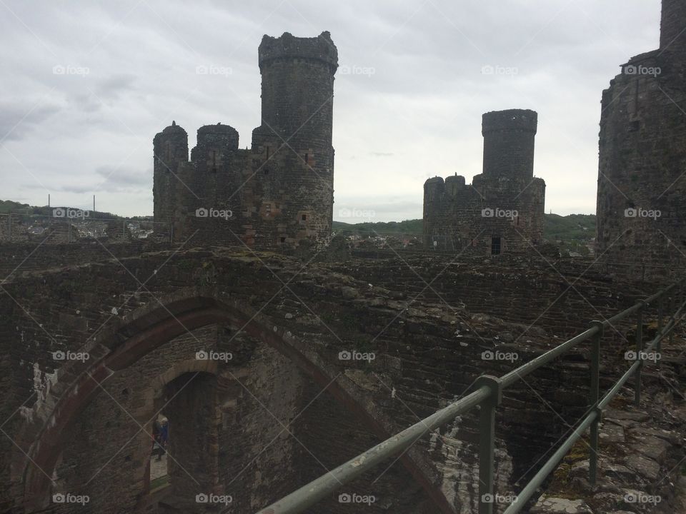 Conwy Castle North Wales 