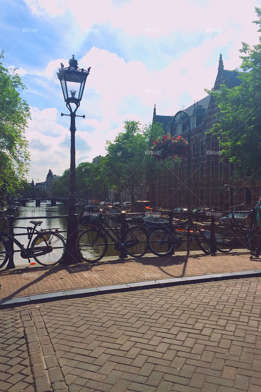 Sunny Amsterdam day