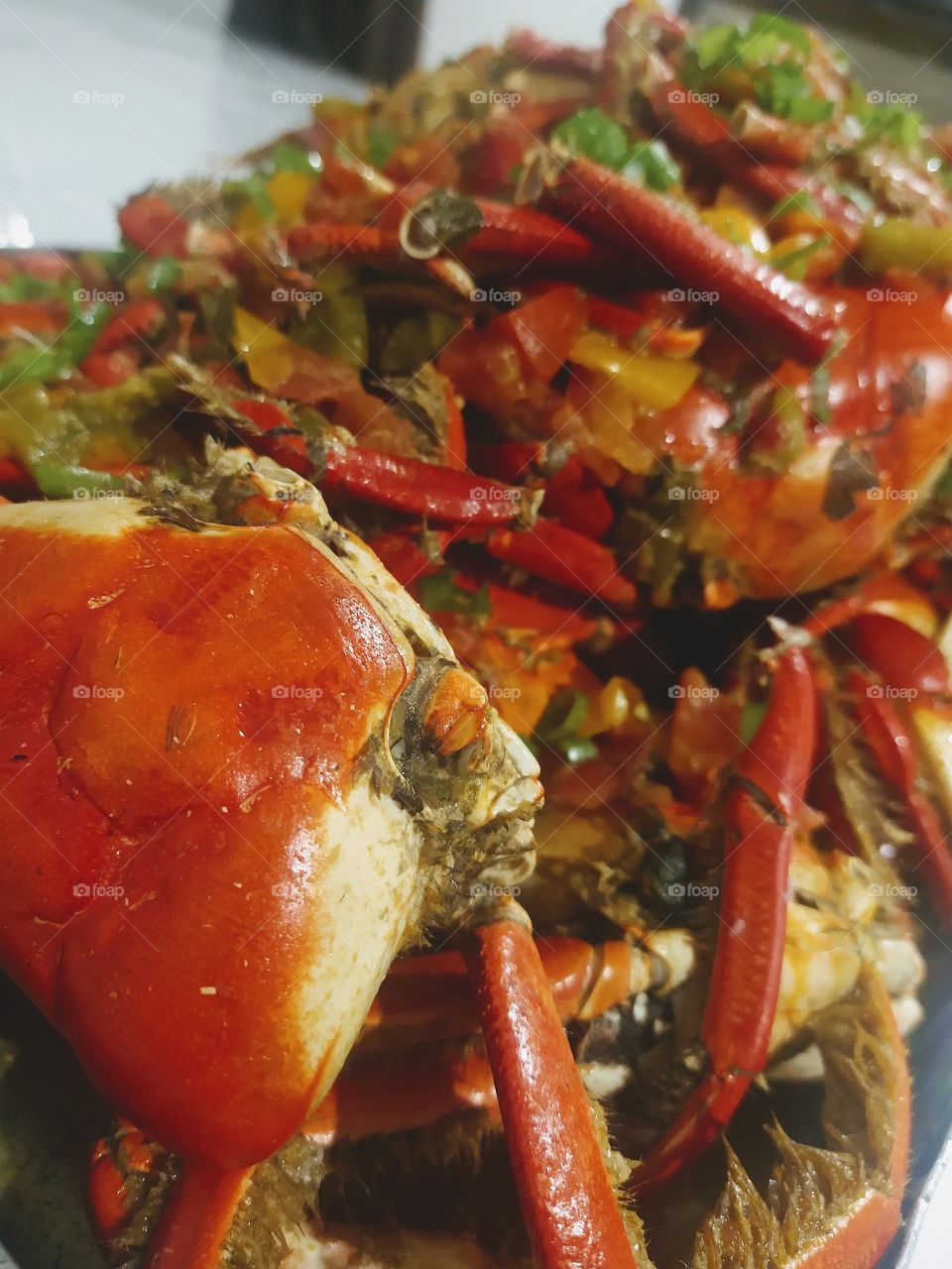 Caranguejo ao leite de coco