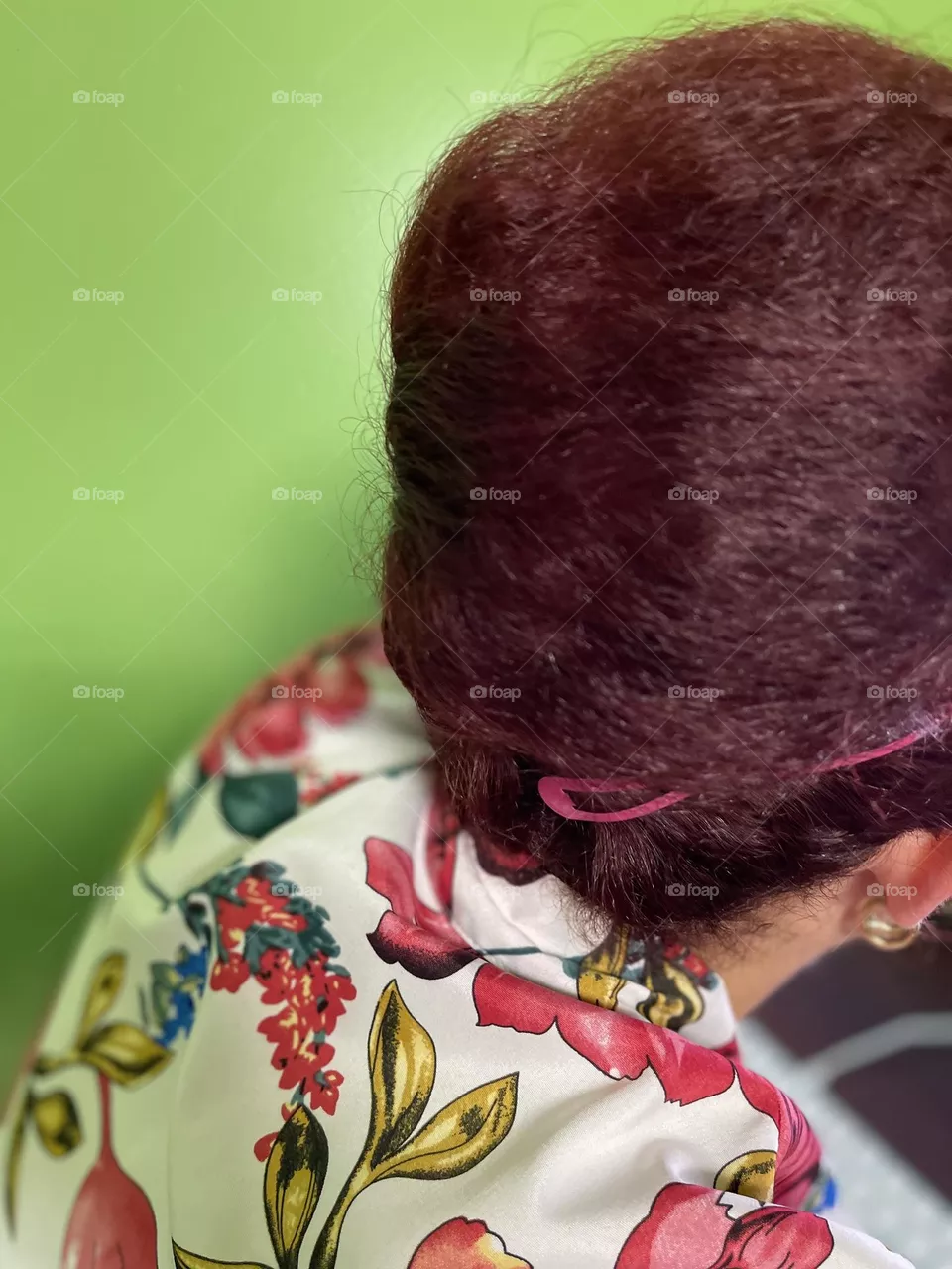 Beautiful Elegant Hairstyle. Special Ocasion 1
