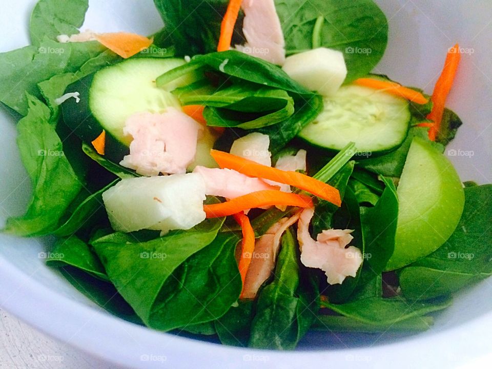 Green mix salad