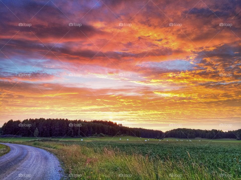 Dramatic sky