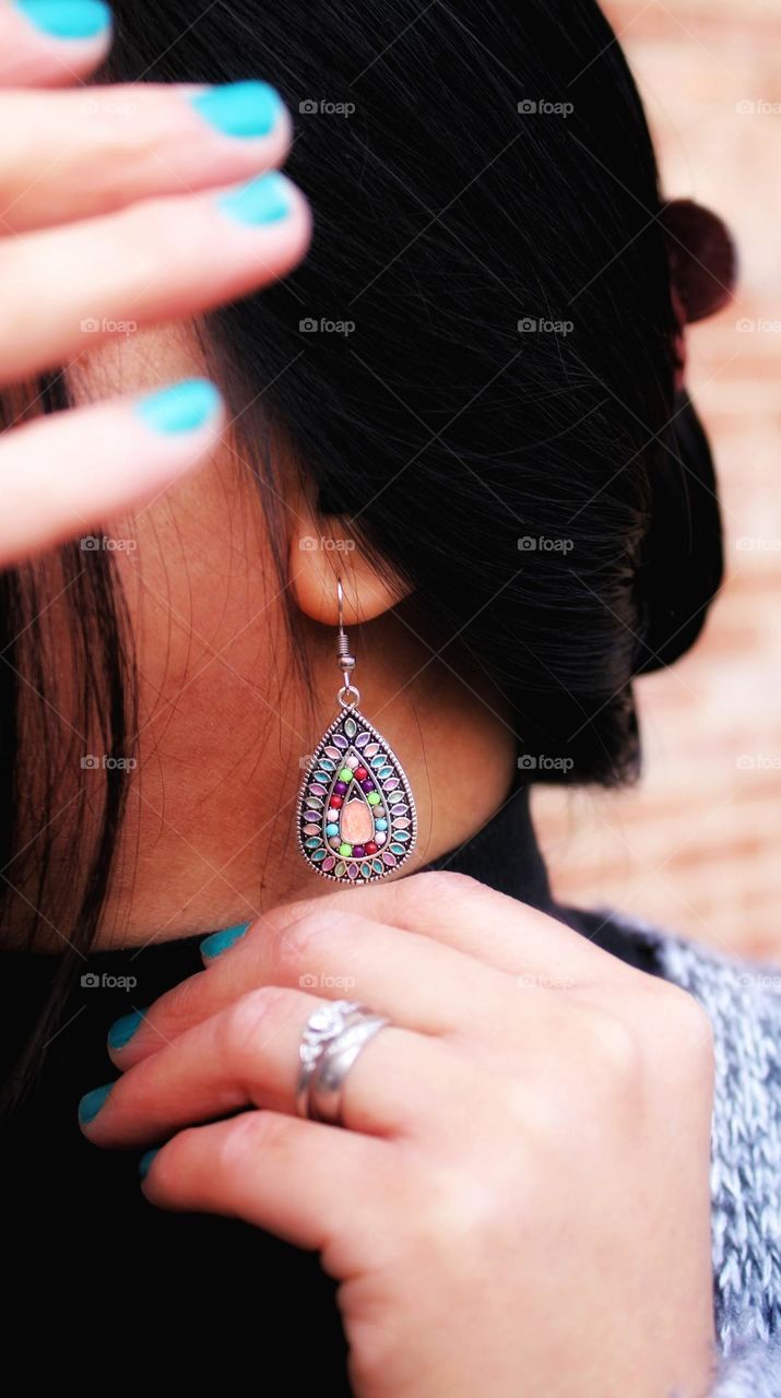 mosaic earings