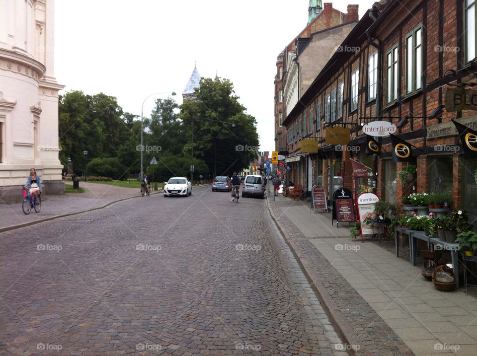 street sweden summer lund by magnor