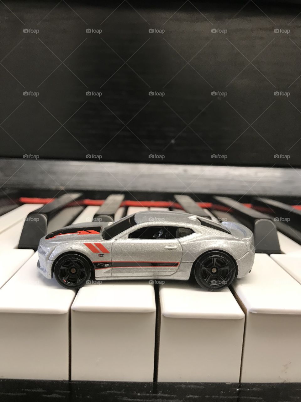 Car and piano