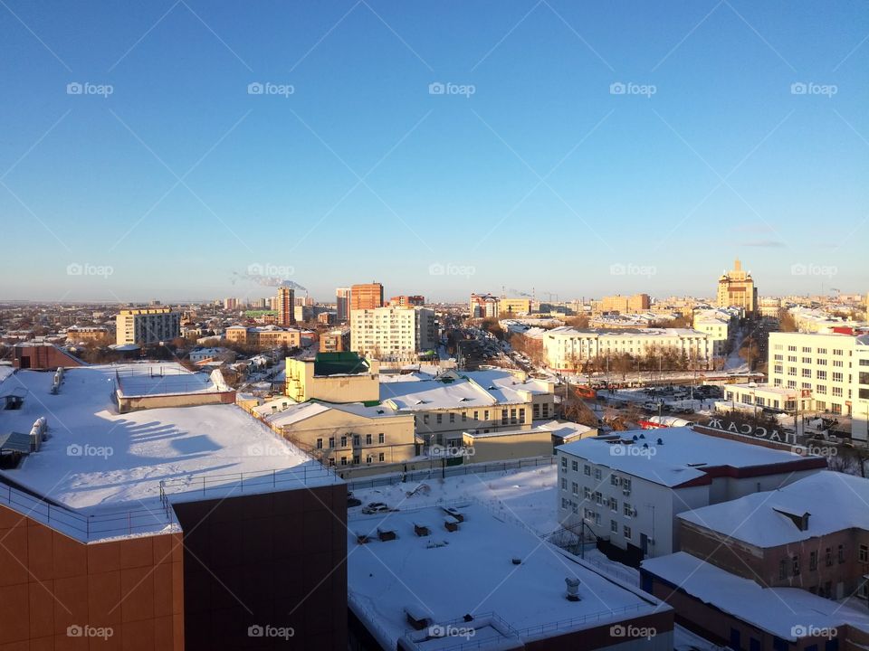 Оренбург с 10 этажа