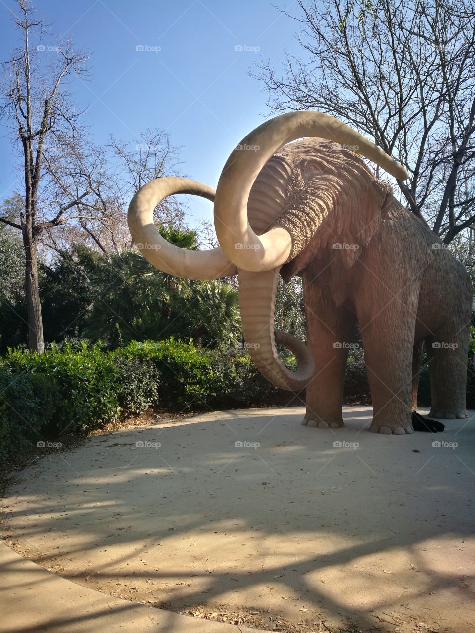 Sculpture of a Mammoth
