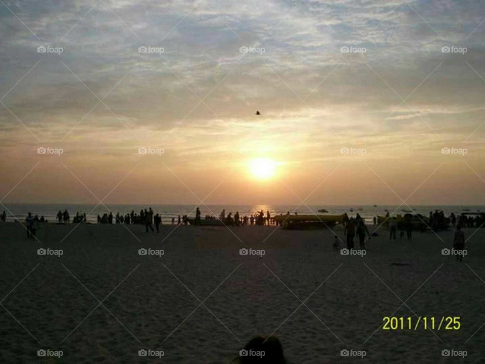 Goa beach Sunset