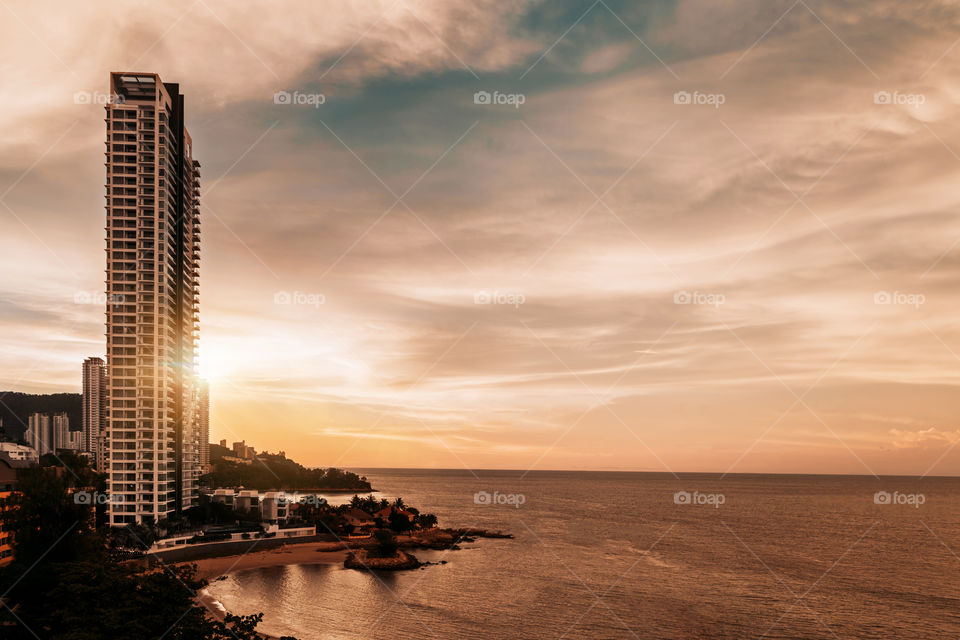 Sunset, Dawn, Sun, Water, Beach