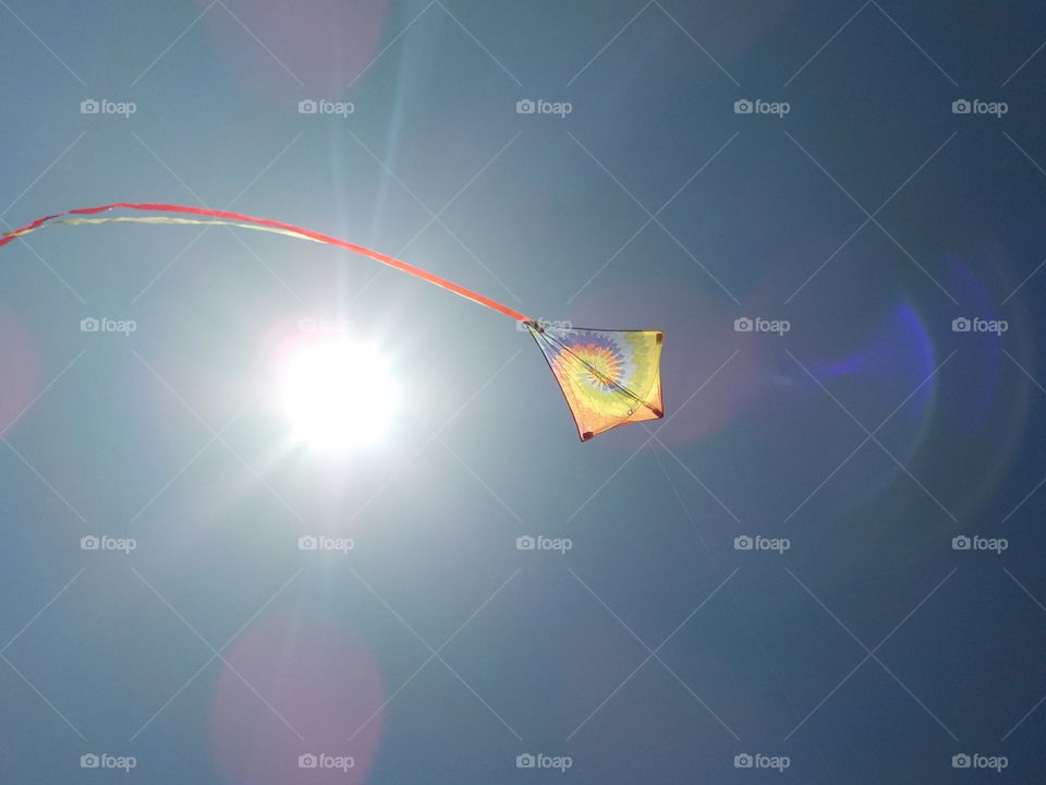 Sun light kite 