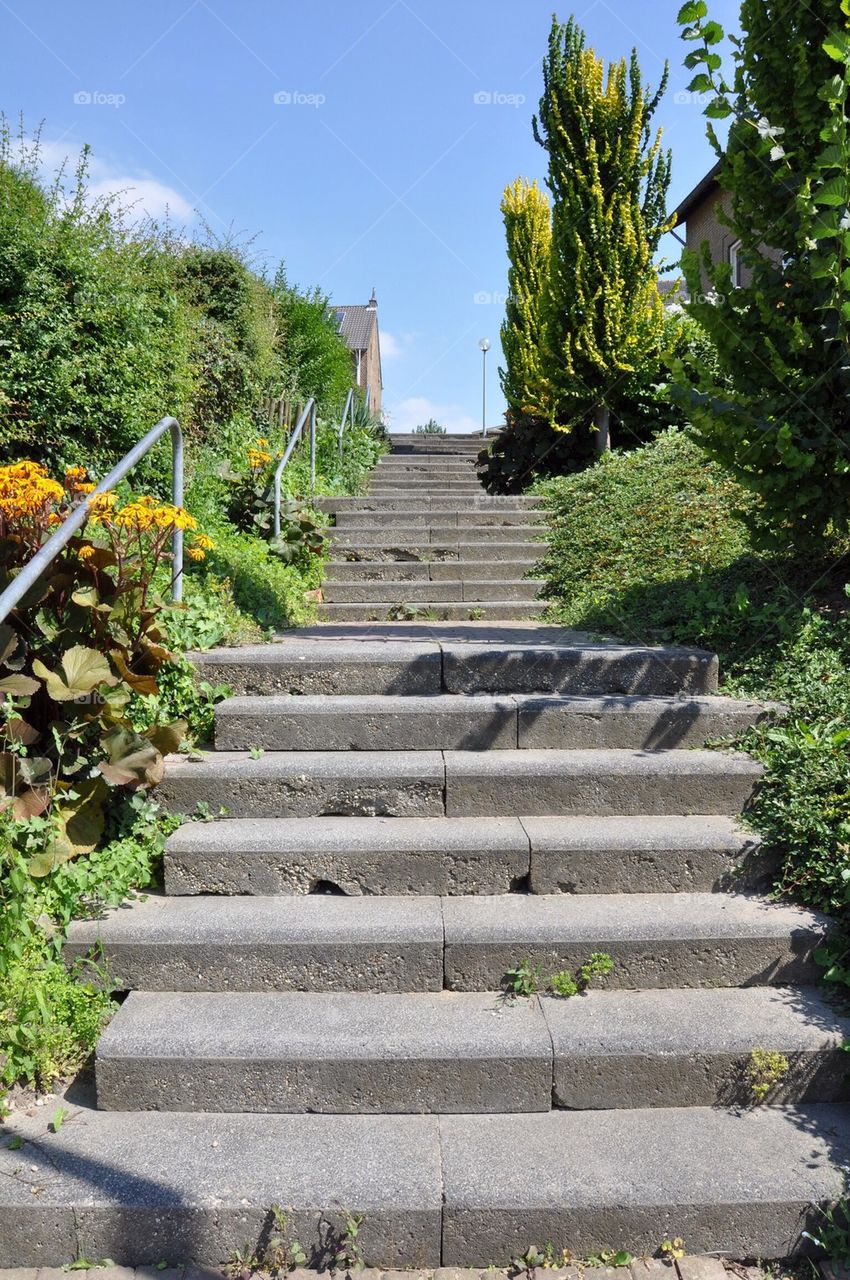 Stone Stairway.