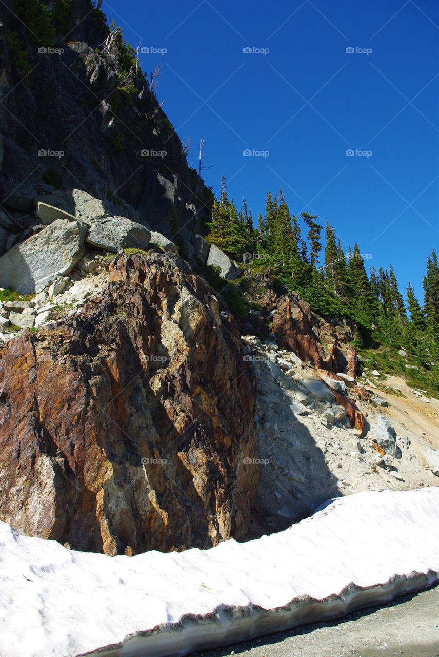 Climbing the mountain 