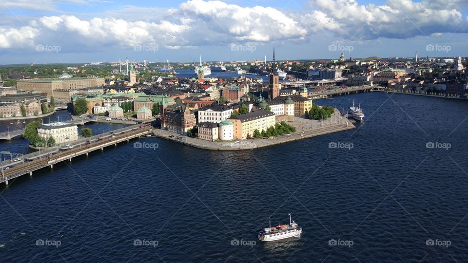 City, Water, Town, Harbor, Architecture