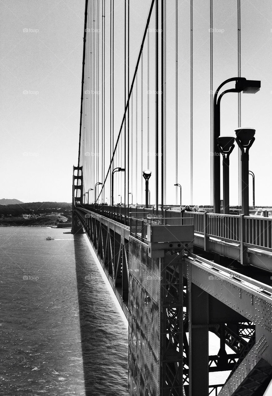 View of Golden Gate bridge, San Francisco