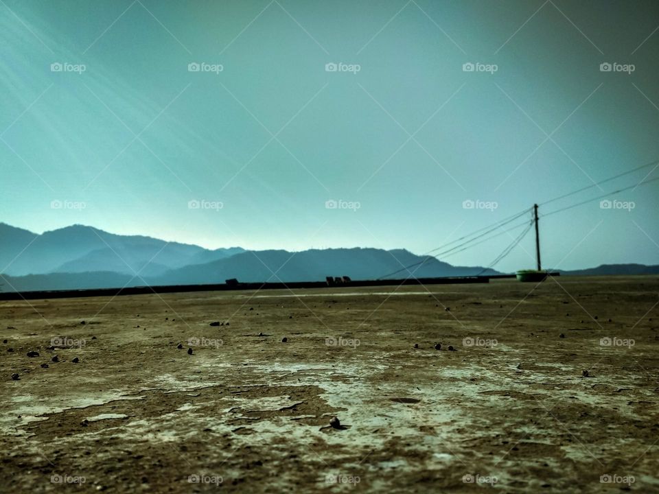 beautiful sky from roof