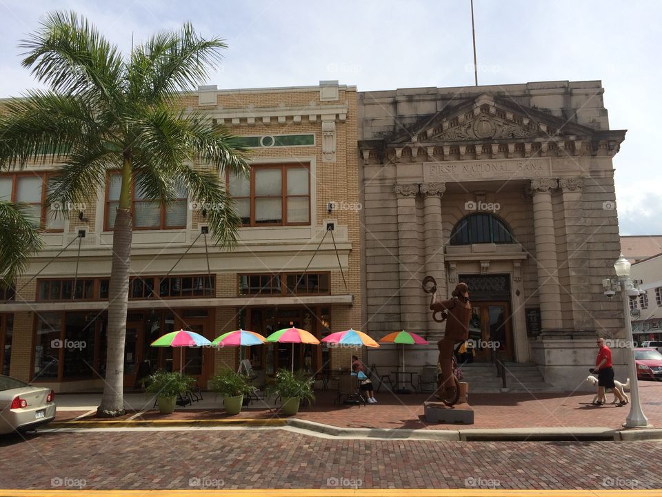 Downtown fort myers, Florida 