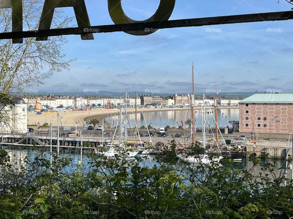 WEYMOUTH BEACH IN THE DISTANCE
