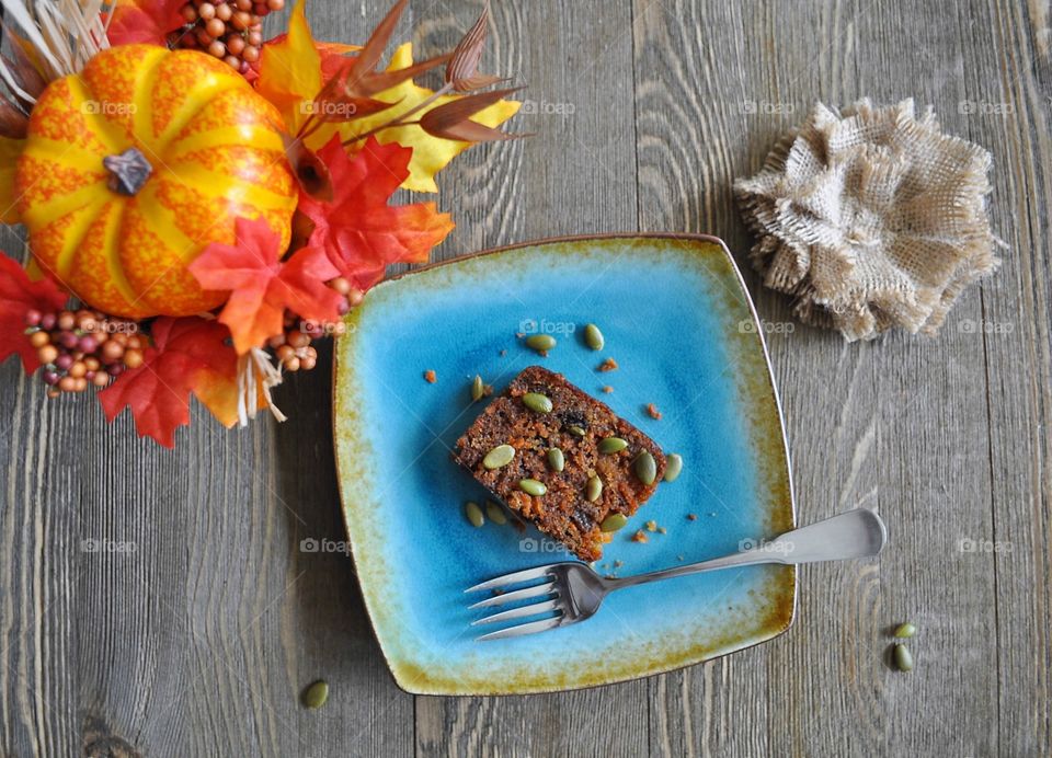 Pumpkin carrot cake