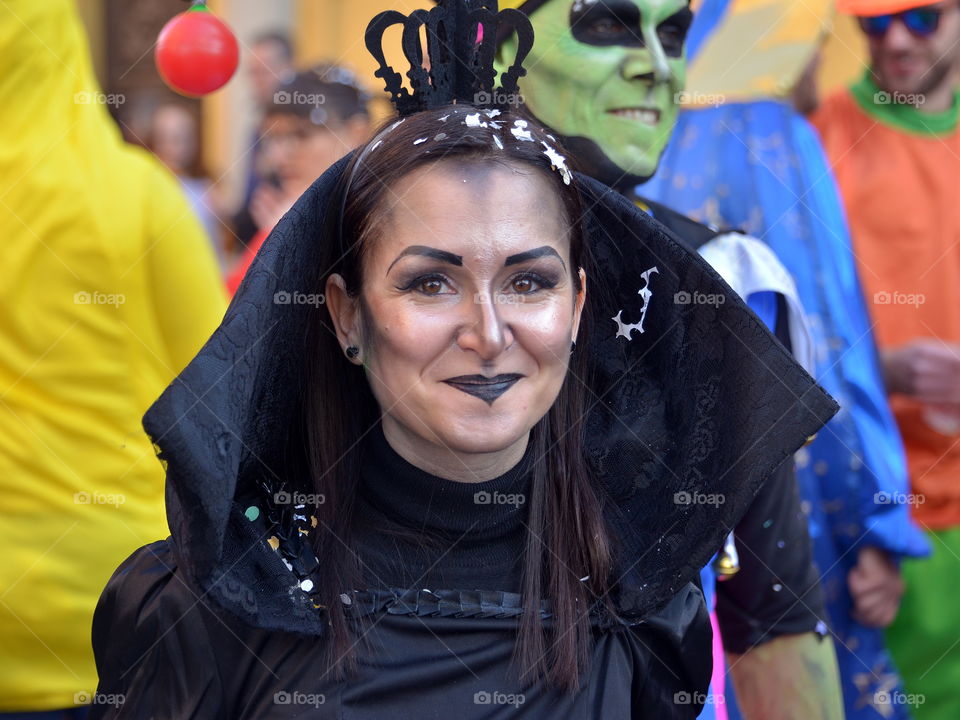 carnival parade, people, portrait