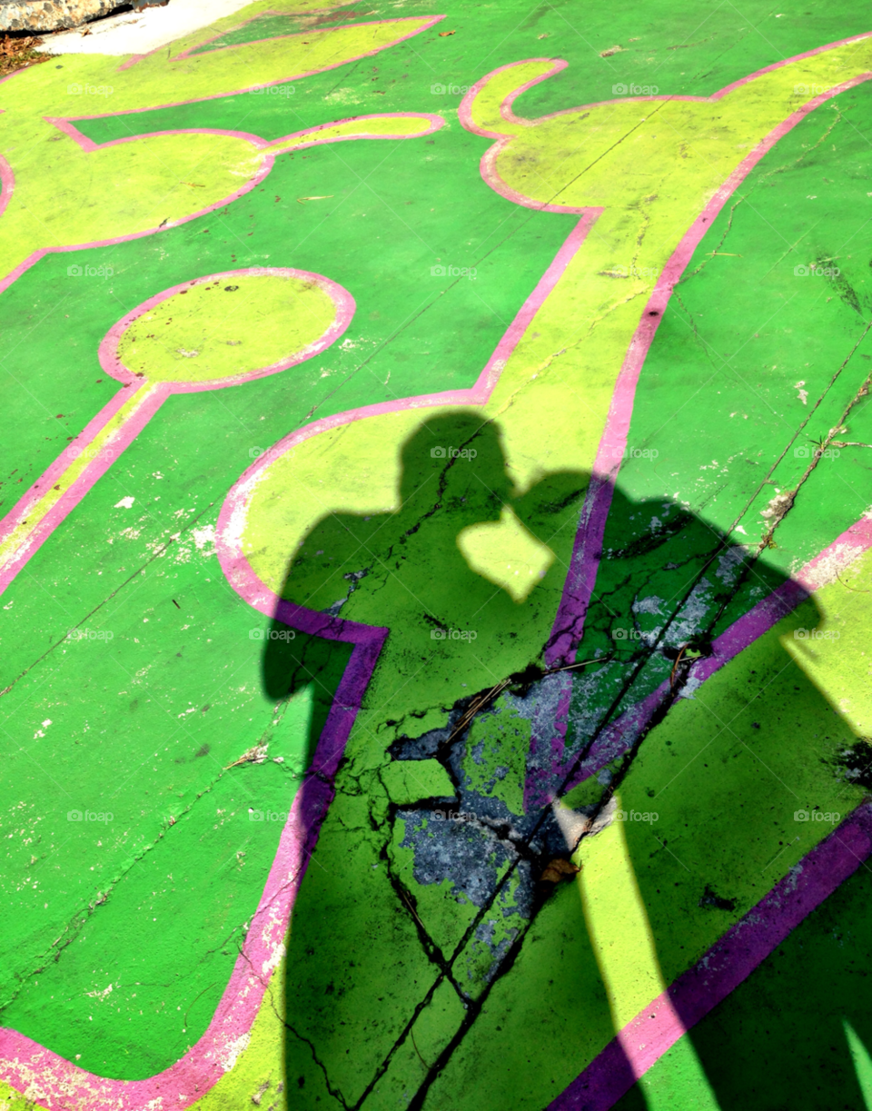 green people color shadow by jmsilva59