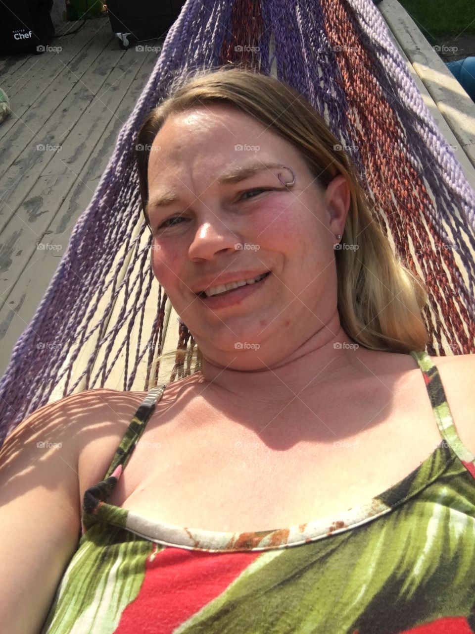 Hammock selfie 