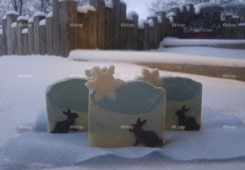 handmade winter soap