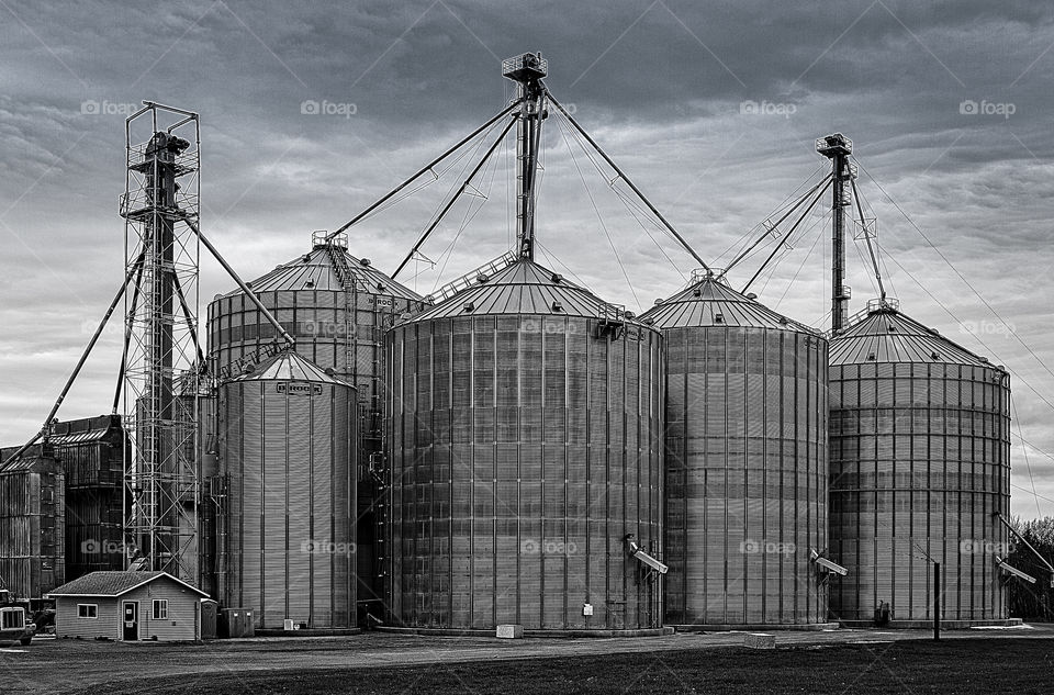 Grain storage from the plains