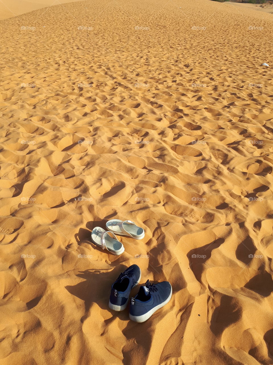 Sand, Desert, Beach, Sandy, Footprint