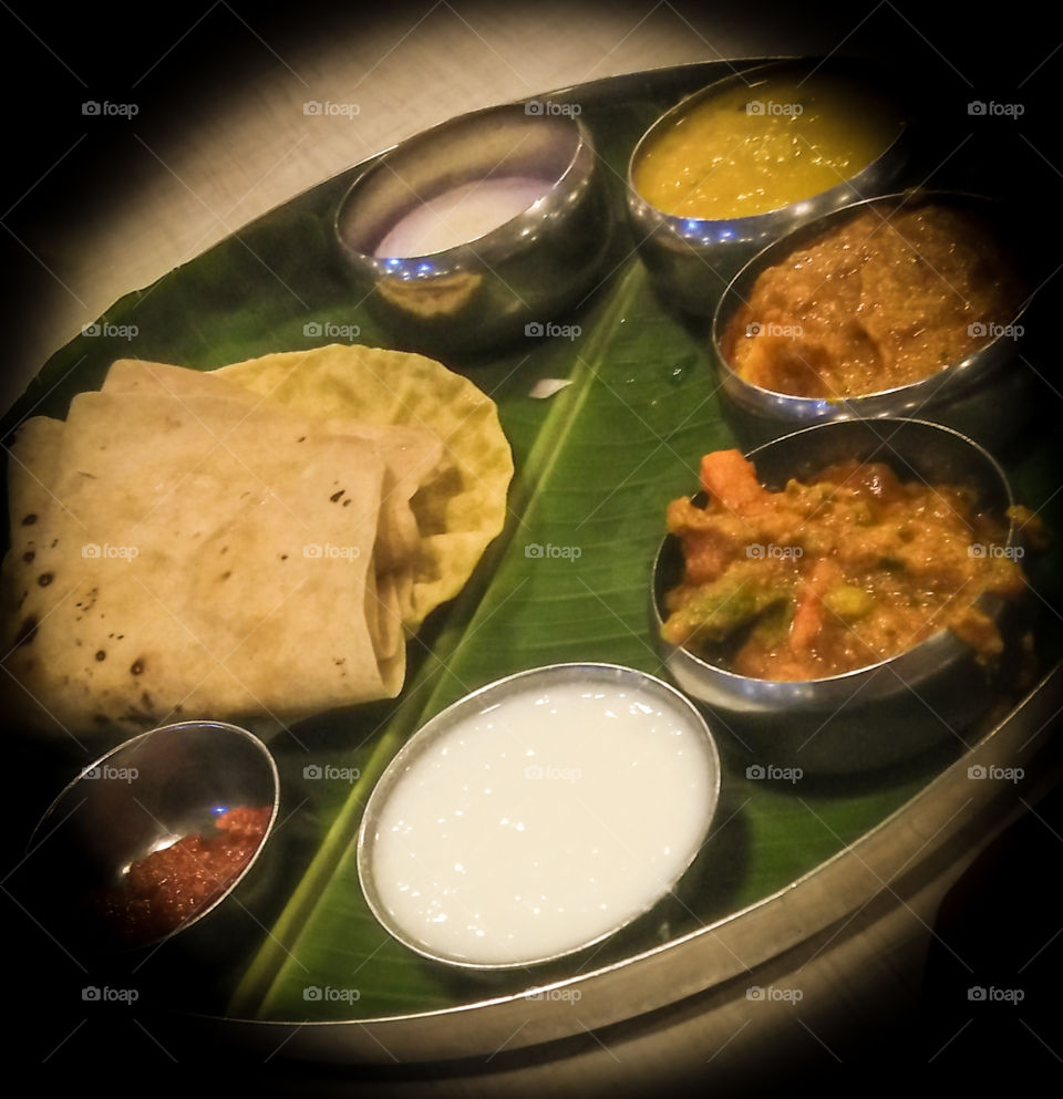 indian thali