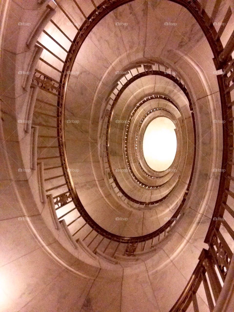 Circular stairway 