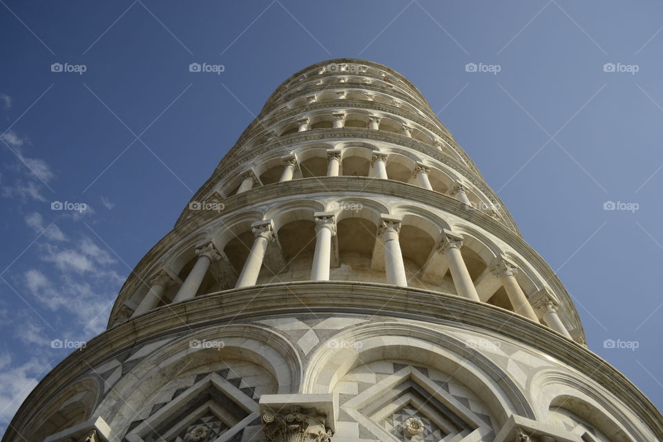 Pisa tower . It was such a nice day on Pisa