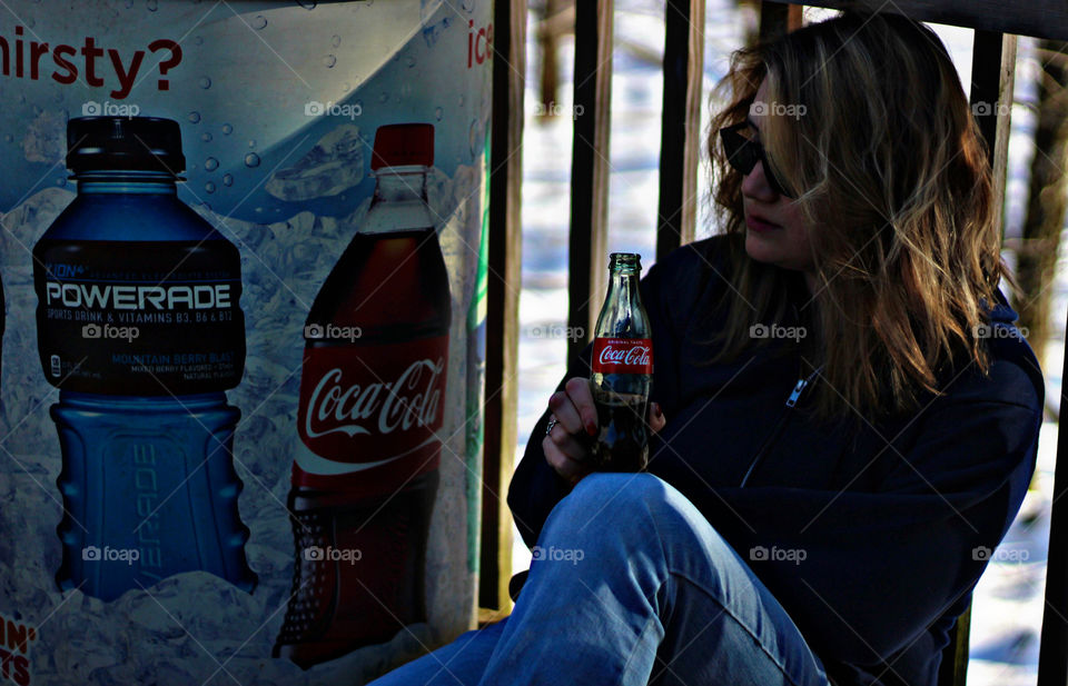 Sometimes you just need a Coke. 