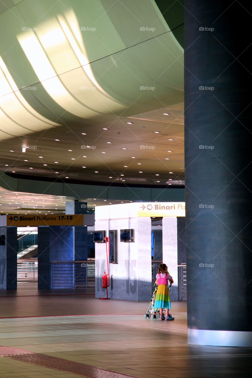 train station in rome