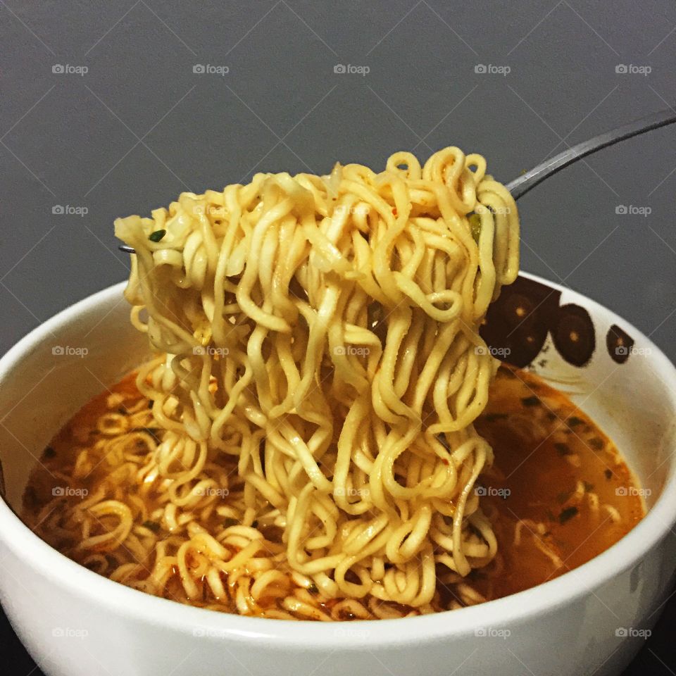 Spicy Noodle Time !!