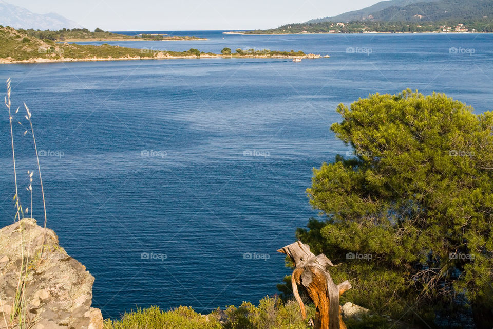 Mediterranean seascape