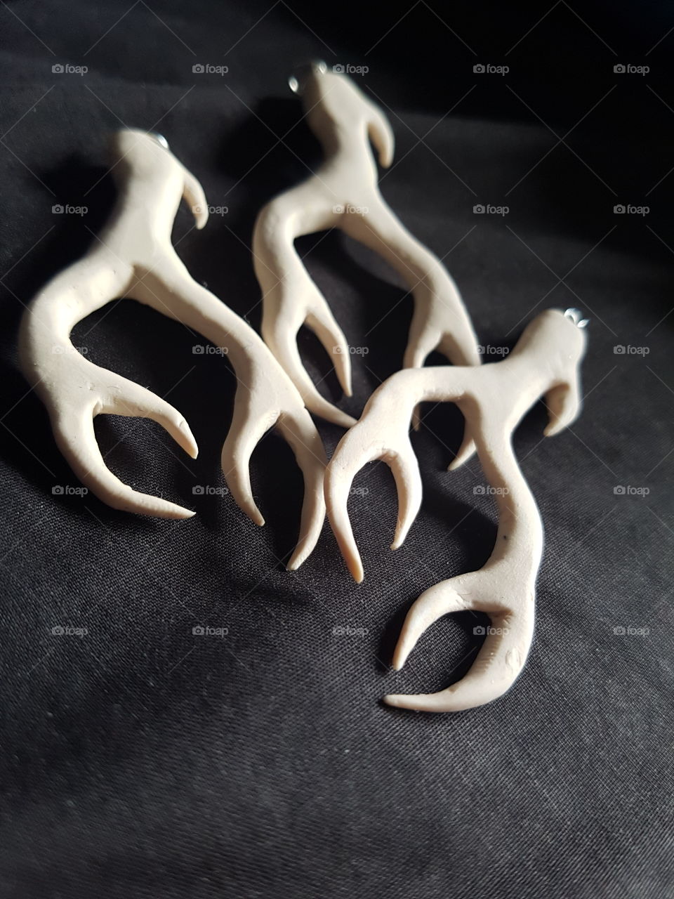 Handmade pendant antlers