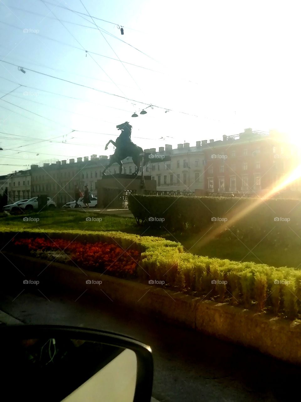 morning in st Petersburg